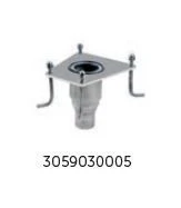 Watergordijn Mini Bali AISI Verankering