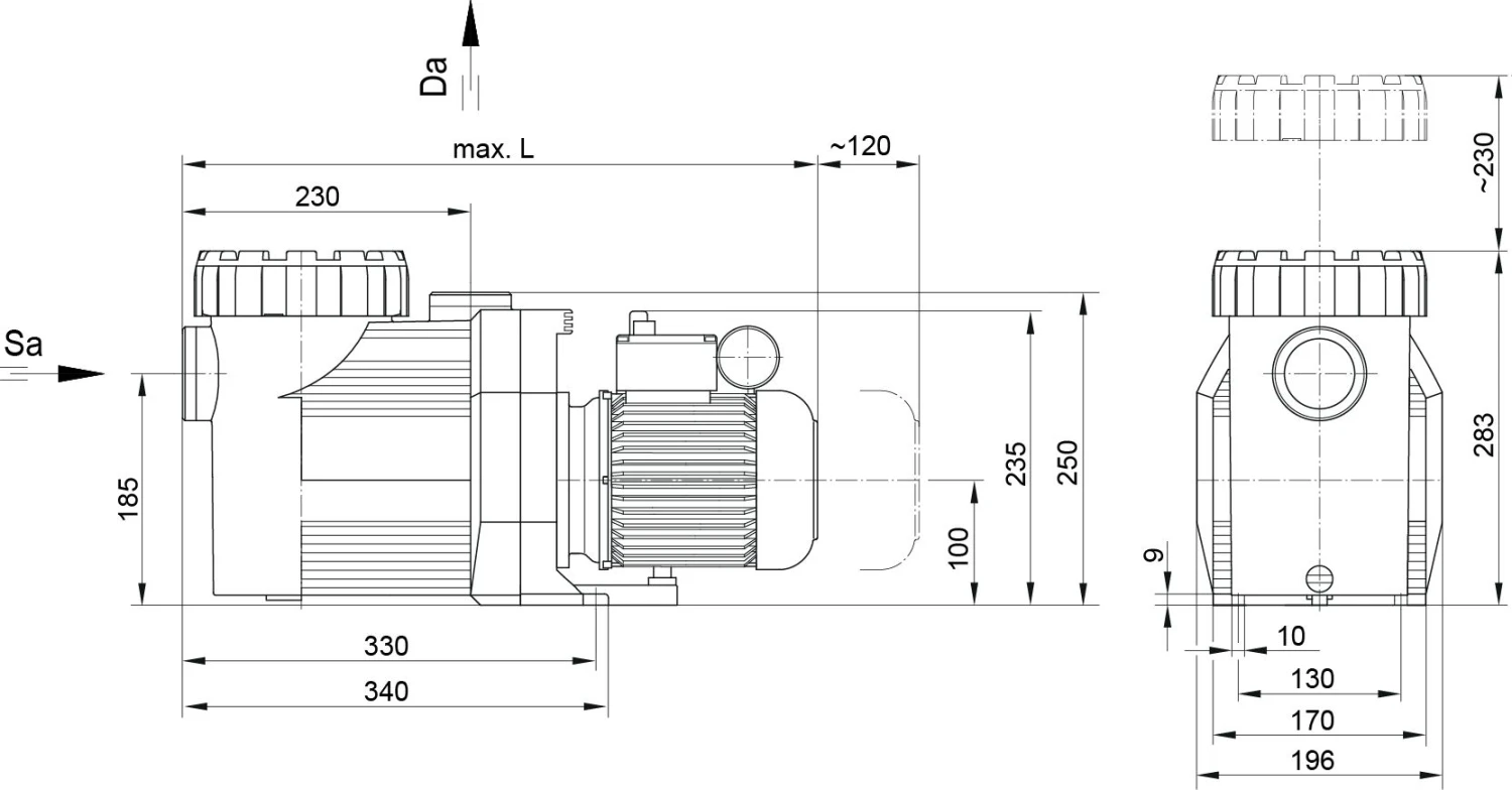 Speck BADU Prime 20 - 1,00 KW / 400 Volt - Afbeelding 3