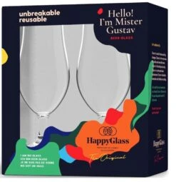 Glass - Gustav (Beer 2 Pc)