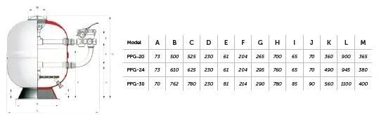 Zandfilter PPG Deluxe 24" - Afbeelding 3