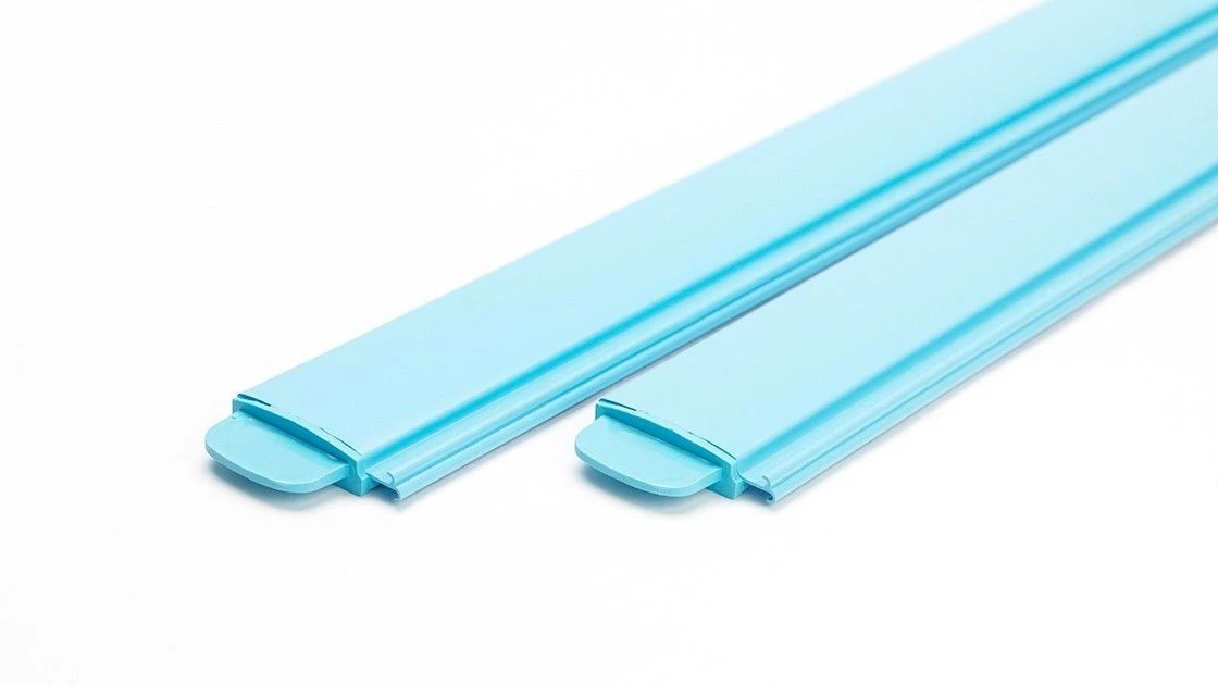 Roldeck PVC Blauwe Lamellen - Afbeelding 2