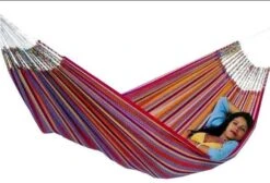 Tropical Hangmat Dubbel Groen