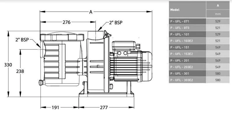 Ultraflow 3,00 Pk / 230 Volt - Afbeelding 3