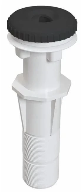 Wanddoorvoer 250 Mm Plus Nozzle. Zwart - Afbeelding 3